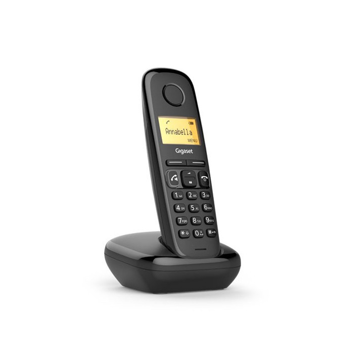 Gigaset A270 Telefone DECT Identificação de chamadas Preto
