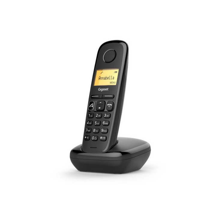 Gigaset A270 Telefone DECT Identificação de chamadas Preto