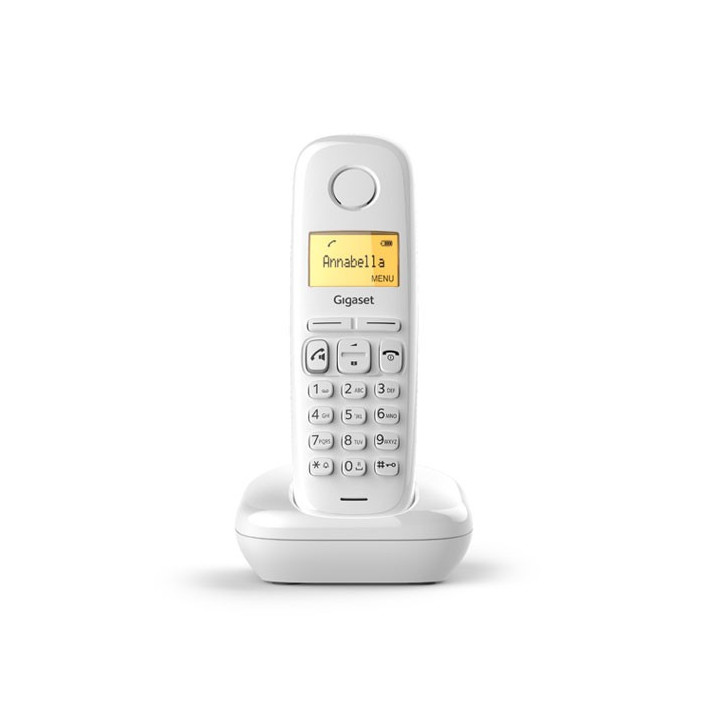 Gigaset A270 Telefone DECT Identificação de chamadas Branco