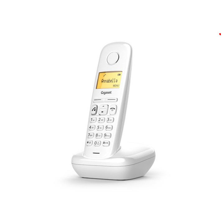 Gigaset A270 Telefone DECT Identificação de chamadas Branco