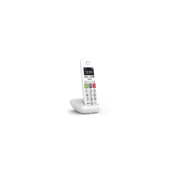 Gigaset E290 Duo Telefone analógico DECT Identificação de chamadas Branco