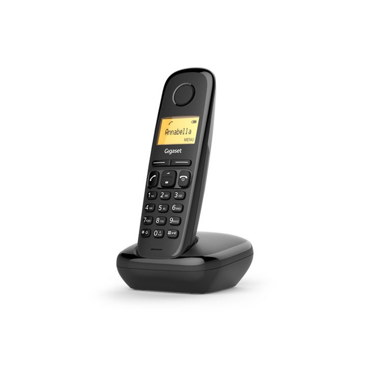 Gigaset A170 Trio Telefone analógico DECT Identificação de chamadas Preto