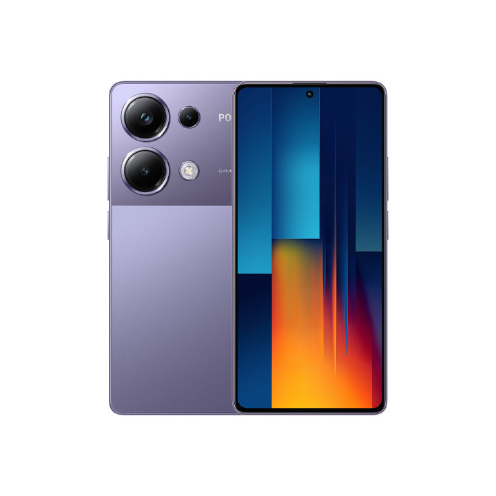 POCO M6 Pro 16,9 cm (6.67") Dual SIM híbrido Android 13 4G USB Type-C 8 GB 256 GB 5000 mAh Roxo