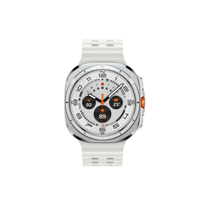 Samsung Galaxy Watch Ultra 3,81 cm (1.5") AMOLED 47 mm Digital 480 x 480 pixels Ecrã táctil 4G Branco Wi-Fi GPS
