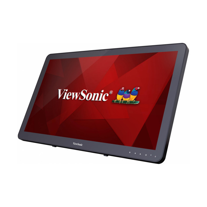 Viewsonic TD2430 monitor de ecrã 59,9 cm (23.6") 1920 x 1080 pixels Full HD LCD Ecrã táctil Multi-utilizador Preto