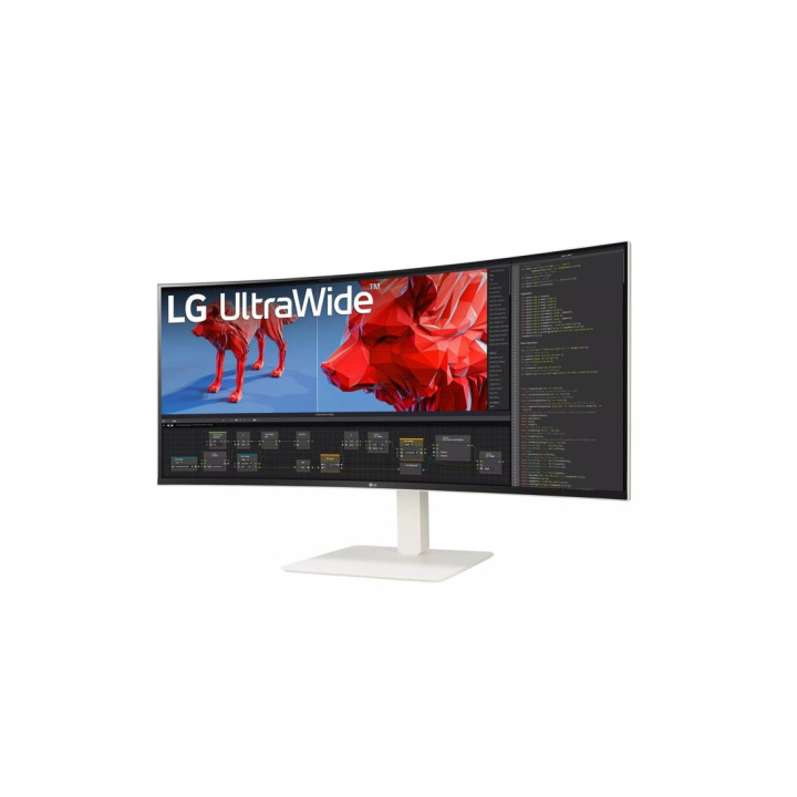 LG 38WR85QC-W monitor de ecrã 96,5 cm (38") 3840 x 1600 pixels UltraWide Quad HD LCD Branco