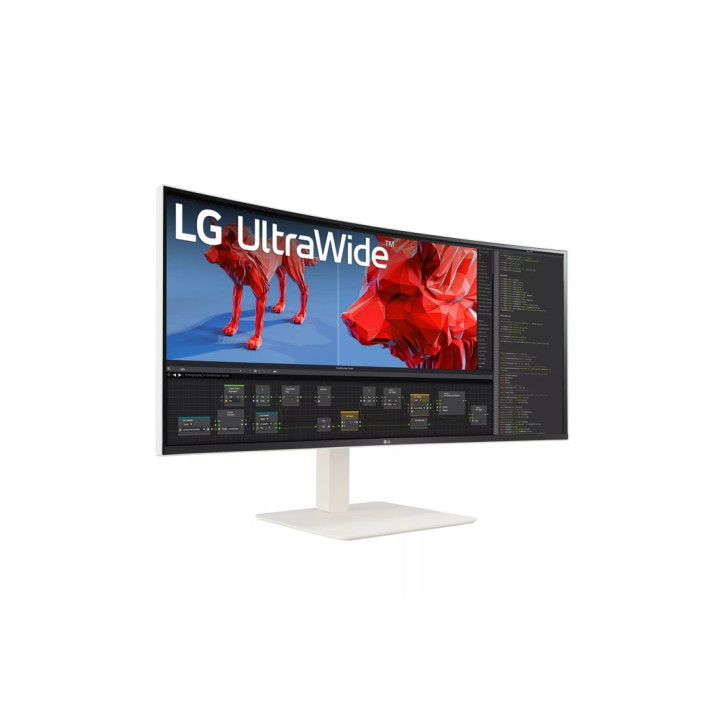 LG 38WR85QC-W monitor de ecrã 96,5 cm (38") 3840 x 1600 pixels UltraWide Quad HD LCD Branco