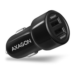 Axagon PWC-5V5 carregador de dispositivos móveis Smartphone, Tablet Preto Isqueiro de charuto Carregamento rápido Automático