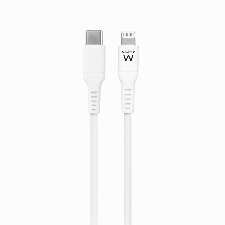 Ewent EW9916 cabo Lightning 2 m Branco