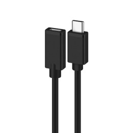 Ewent EC1037 cabo USB USB 2.0 1,8 m USB C Preto