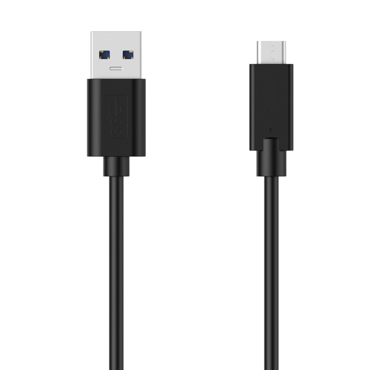 Event EW-100117-005-N-P cabo USB USB 3.2 Gen 1 (3.1 Gen 1) 0,5 m USB A USB C Preto