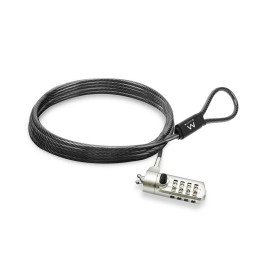 Ewent EW1243 cadeado antirroubo Preto, Zinco 1,5 m