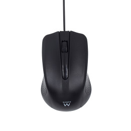 Ewent EW3300 rato Escritório Ambidestro USB Type-A Ótico 1000 DPI