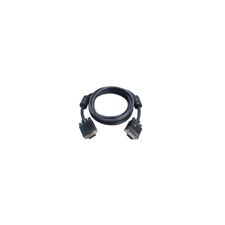 Gembird 1.8m HD15 M M cabo VGA 1,8 m VGA (D-Sub) Preto