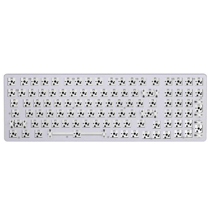 Glorious PC Gaming Race GMMK 2 teclado Jogos USB Inglês (Estados Unidos) Branco