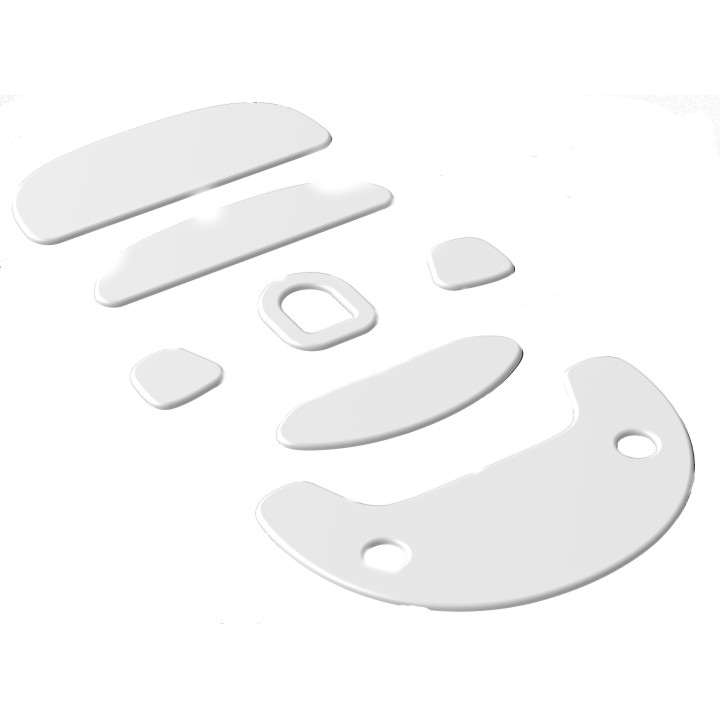 Skates para Endgame Gear OP1 995% PTFE Brancos (Single Set)