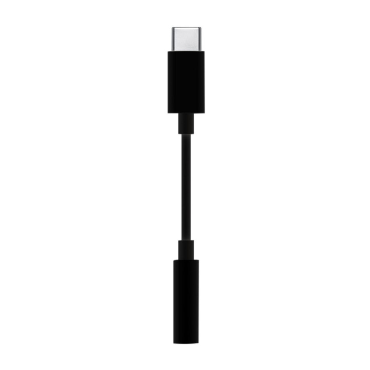 AISENS A109-0385 cabo para telemóvel Preto 0,15 m USB C 3.5 mm