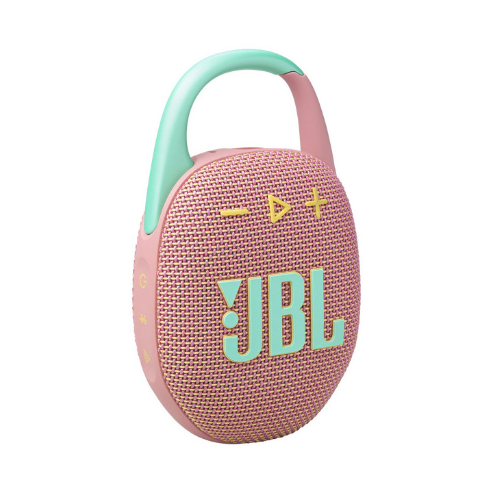 JBL Clip 5 Coluna portátil mono Menta, Rosa 7 W
