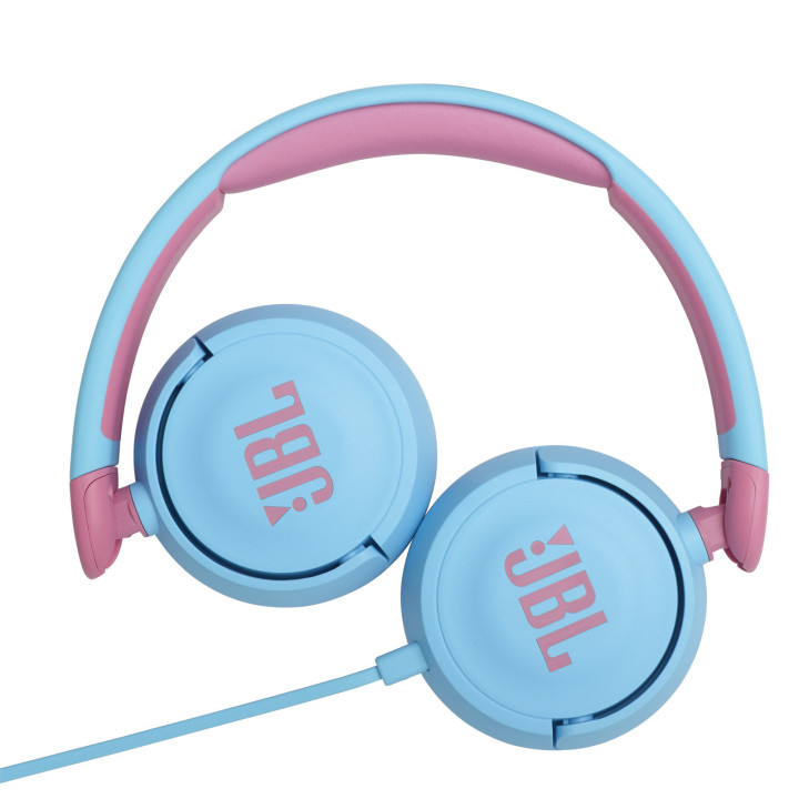 JBL JR310 Auscultadores Com fios Fita de cabeça Música Azul
