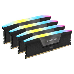Corsair Vengeance RGB CMH128GX5M4B5600C40 módulo de memória 128 GB 4 x 32 GB DDR5 5600 MHz