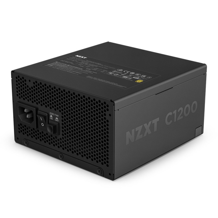 NZXT C1200 Gold fonte de alimentação 1200 W 24-pin ATX ATX Preto