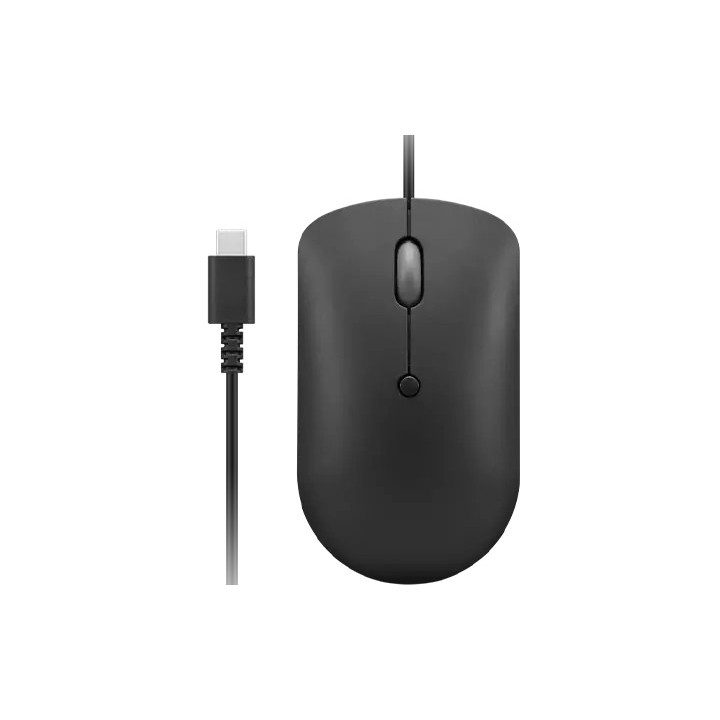 Lenovo GY51D20875 rato Escritório Ambidestro USB Type-C Ótico 2400 DPI