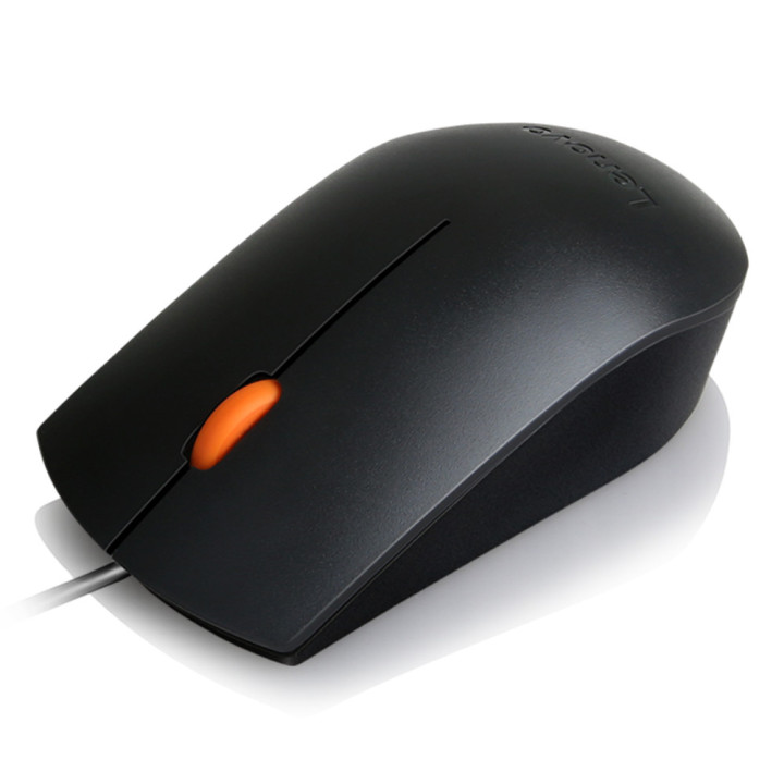 Lenovo GX30M39704 rato Escritório Ambidestro USB Type-A Ótico 1600 DPI