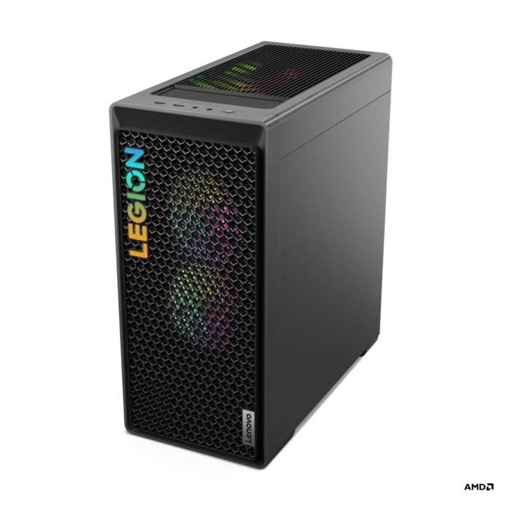 Lenovo Legion T5 26ARA8 AMD Ryzen™ 7 7700 16 GB DDR5-SDRAM 1 TB SSD NVIDIA GeForce RTX 4070 Windows 11 Home Tower PC Cinzento
