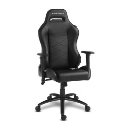 Alpha Gamer AGATENA-BK cadeira gaiming Cadeira de jogos para PC Assento acolchoado Preto