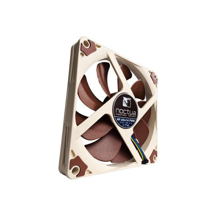 Noctua NF-A9X14 PWM Caixa de computador Ventoinha 9,2 cm Castanho