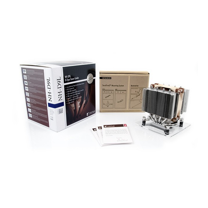 Noctua NH-D9L Sistema de Arrefecimento de Computador Processador Cooler 9,2 cm Metálico