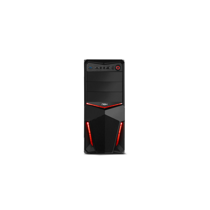 NOX NXPAXR caixa para computador Midi Tower Preto