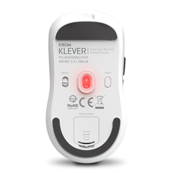 Rato Gaming Krom Klever Superlight Wireless White