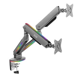 Alpha Gamer Navi Heavy-Duty Dual Monitor RGB