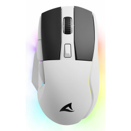 Sharkoon SGM50W rato Jogos Mão direita RF Wireless + USB Type-A Ótico 6400 DPI