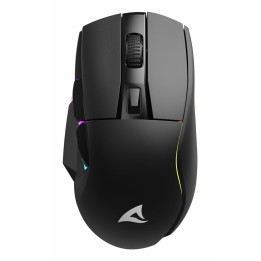 Sharkoon SGM50W rato Jogos Mão direita RF Wireless + USB Type-A Ótico 6400 DPI