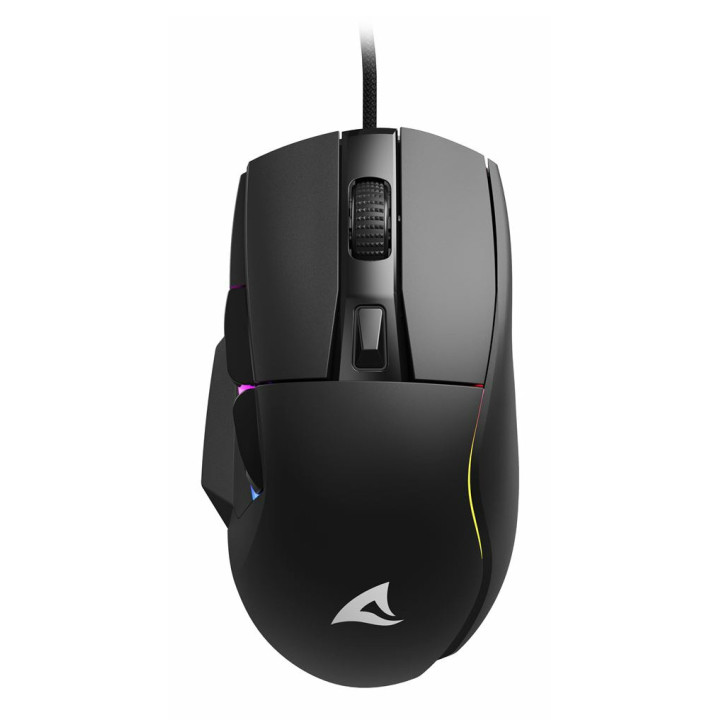 Sharkoon SGM35 rato Universal Mão direita USB Type-A Ótico 6400 DPI