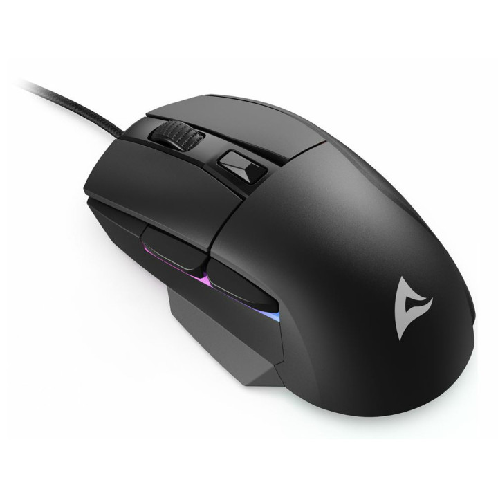 Sharkoon SGM35 rato Universal Mão direita USB Type-A Ótico 6400 DPI