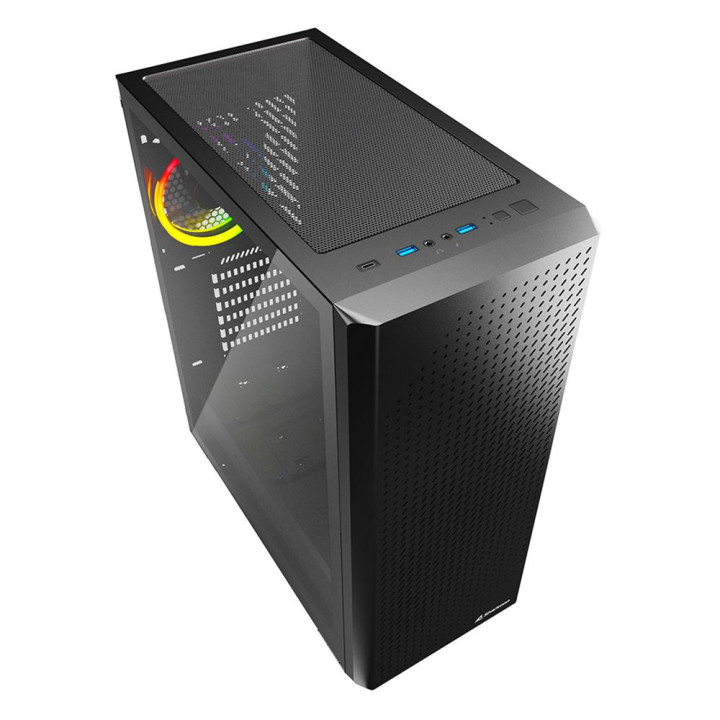 Sharkoon VS9 RGB Midi Tower Preto