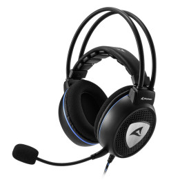 Sharkoon SKILLER SGH10 Auscultadores Com fios Fita de cabeça Jogos Preto