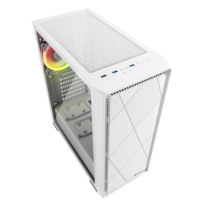 Sharkoon VS8 RGB Midi Tower Branco