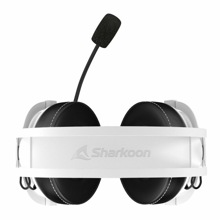 Sharkoon Skiller SGH50 Auscultadores Com fios Fita de cabeça Jogos Preto, Branco