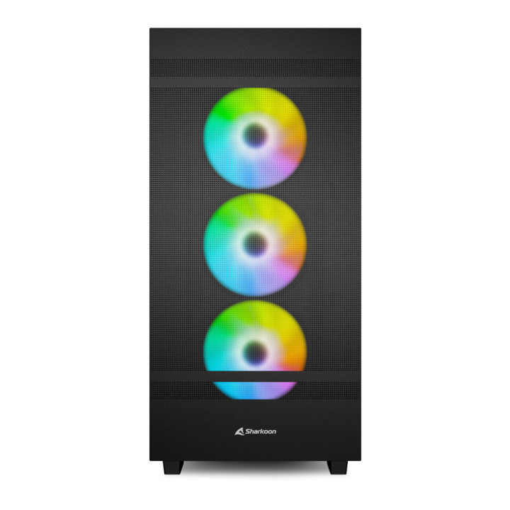 Sharkoon REBEL C50 RGB ATX Full Tower Preto