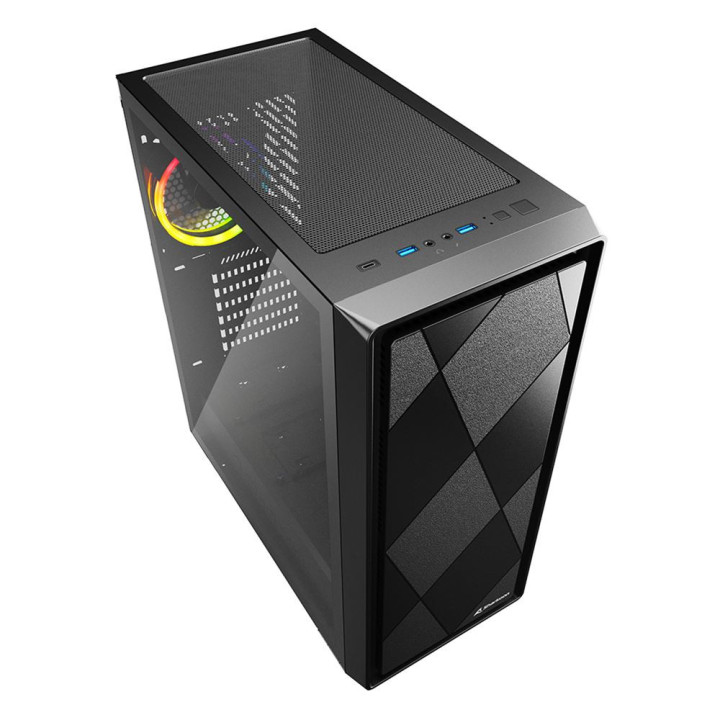 Sharkoon VS8 RGB Midi Tower Preto