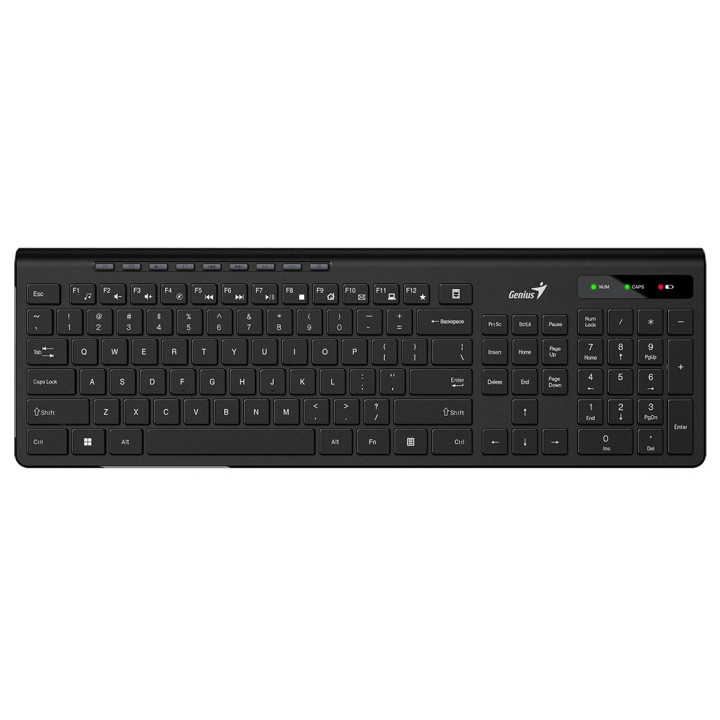 Teclado Genius Slimstar 7230 Wireless 2.4GHz Preto