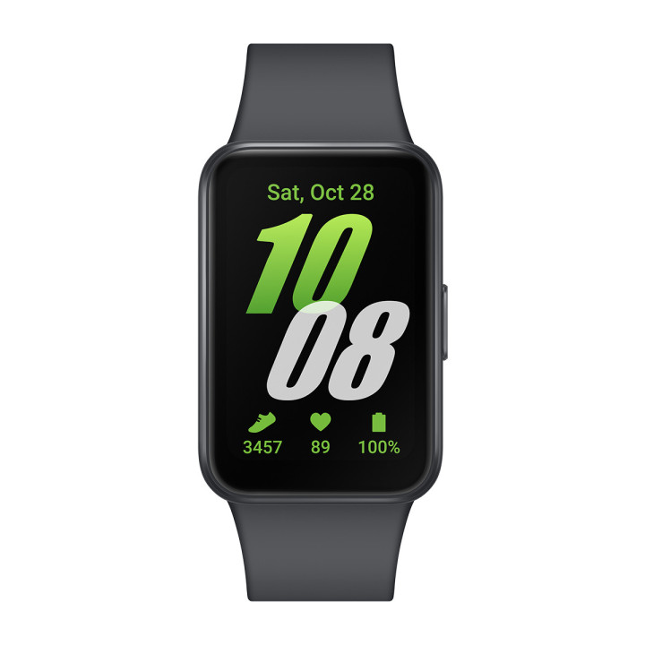Samsung Galaxy Fit3 4,06 cm (1.6") AMOLED 40 mm Digital 256 x 402 pixels Ecrã táctil Cinzento