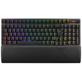 ASUS ROG Strix Scope II 96 teclado Jogos USB + RF Wireless + Bluetooth QWERTY Preto
