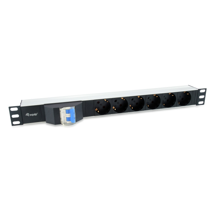 Equip 333312 PDU 6 tomada(s) CA 1U Preto