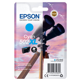Epson 502XL tinteiro 1 unidade(s) Original Rendimento alto (XL) Ciano
