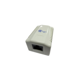 Tomada Equip Outlet Box Surface Mount 1-Port UTP Cat.6 Branca